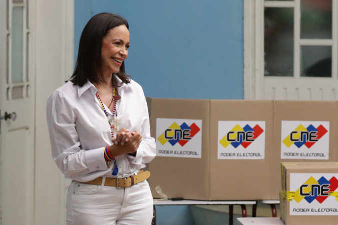 Venezuela inicia investigação contra María Corina Machado por suposta traição à pátria venezuela-inicia-investigacao-contra-maría-corina-machado-por-suposta-traicao-a-patria