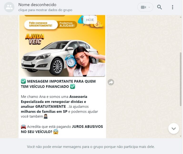 Números desconhecidos no WhatsApp adicionam usuários a grupos de propaganda sem autorização numeros-desconhecidos-no-whatsapp-adicionam-usuarios-a-grupos-de-propaganda-sem-autorizacao