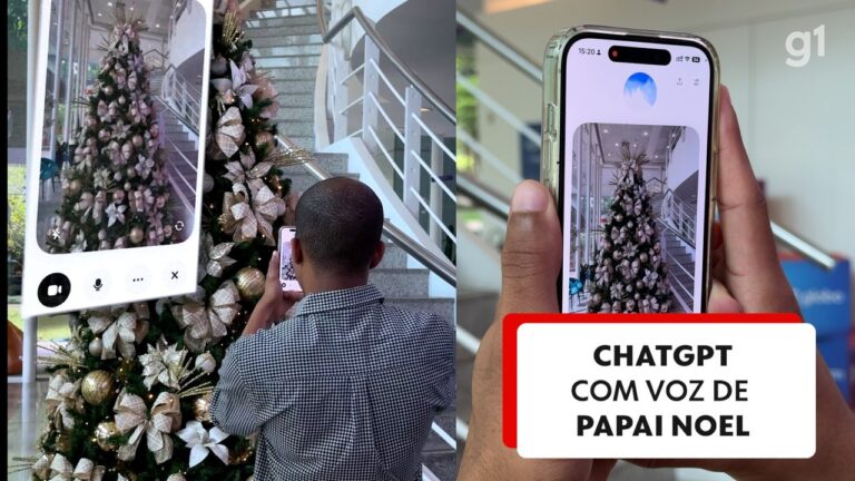 ChatGPT 'cria' Papai Noel com inteligência artificial para conversar por vídeo; g1 testou chatgpt-'cria'-papai-noel-com-inteligencia-artificial-para-conversar-por-video;-g1-testou