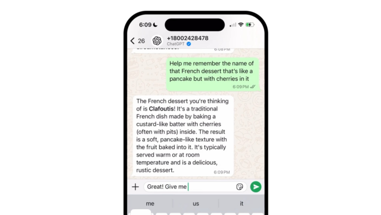 chatgpt-chega-oficialmente-ao-whatsapp;-veja-como-usar