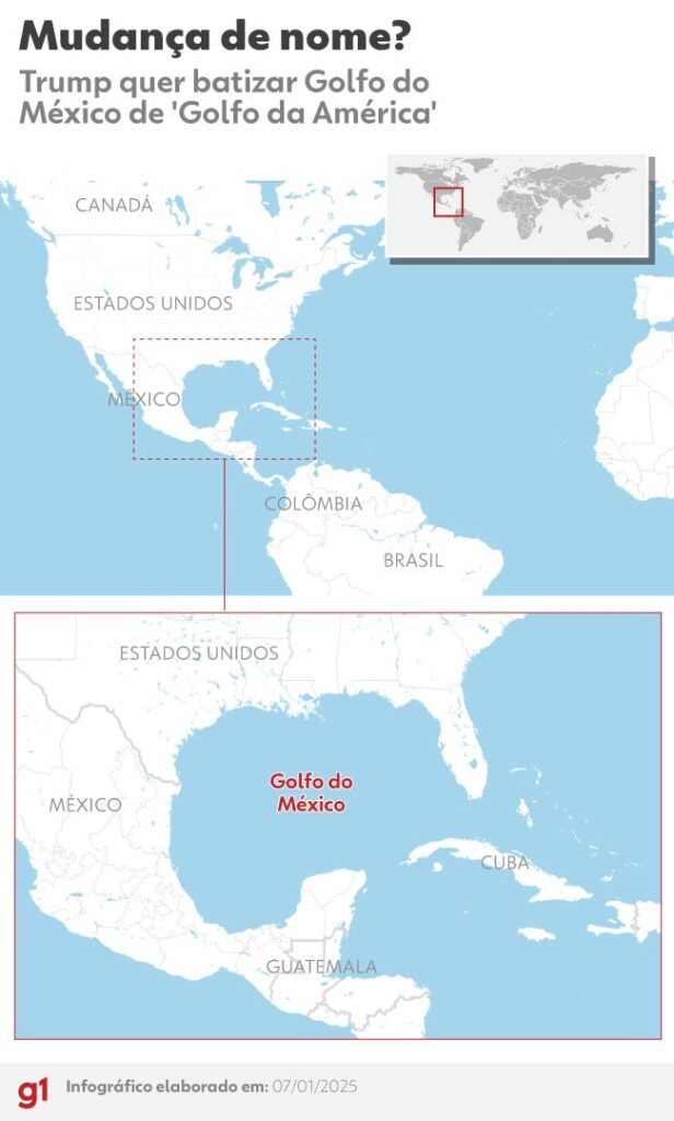 google-diz-que-vai-alterar-nome-do-golfo-do-mexico-para-'golfo-da-america'-nos-eua-assim-que-mudanca-se-tornar-oficial