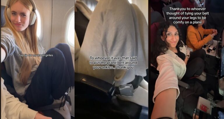 Cinto de segurança nos pés no avião: uso sugerido em vídeos no TikTok põe passageiros em risco e é proibido cinto-de-seguranca-nos-pes-no-aviao:-uso-sugerido-em-videos-no-tiktok-poe-passageiros-em-risco-e-e-proibido