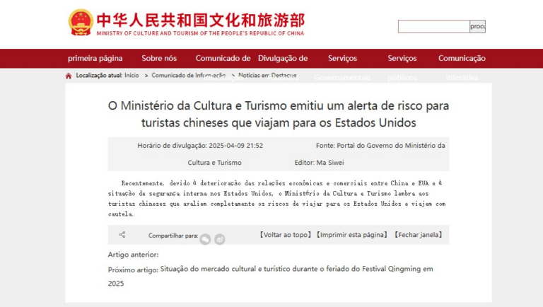 eua-x-china:-governo-chines-emite-alerta-de-risco-para-viagens-aos-estados-unidos