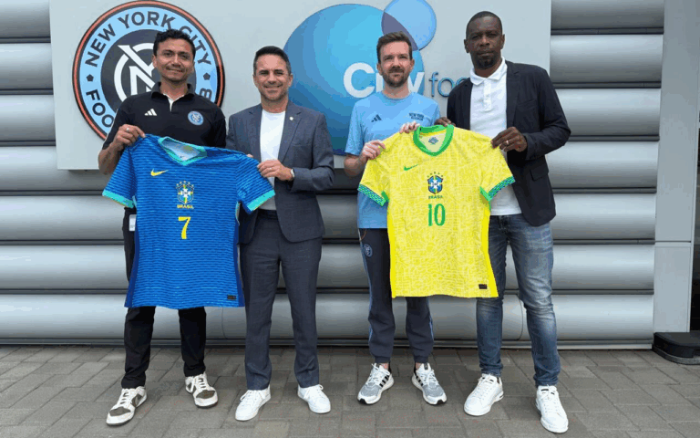 Seleção Brasileira: dirigentes da CBF visitam instalações do New York City selecao-brasileira:-dirigentes-da-cbf-visitam-instalacoes-do-new-york-city