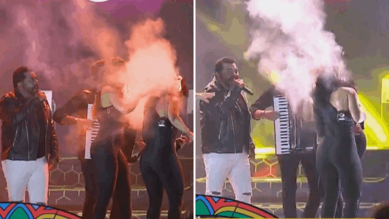 video:-backing-vocal-do-limao-com-mel-tem-cabelo-atingido-por-fogo-durante-show