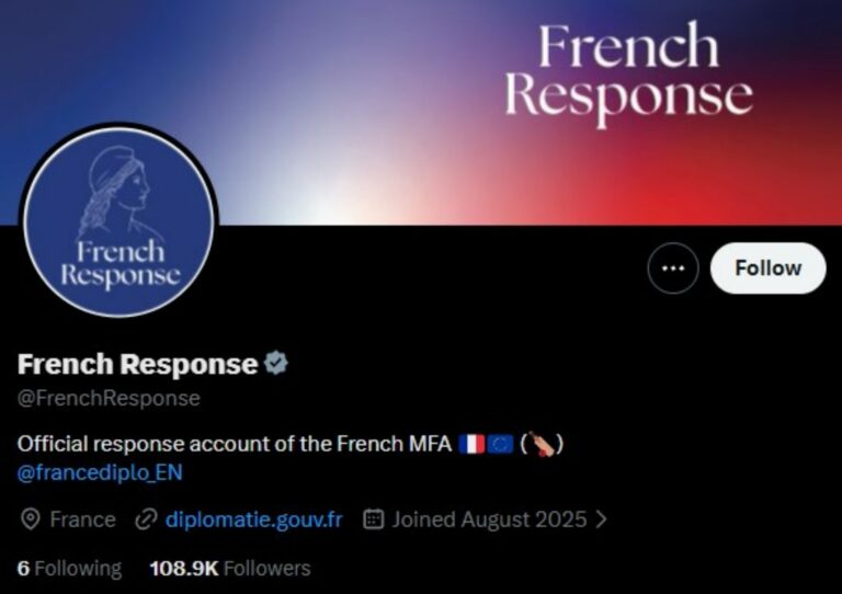 Conta francesa no X usa ironia, memes e piada para rebater a comentários dos EUA e da Rússia conta-francesa-no-x-usa-ironia,-memes-e-piada-para-rebater-a-comentarios-dos-eua-e-da-russia